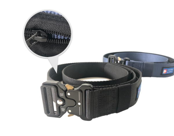 Anti-theft zip belt