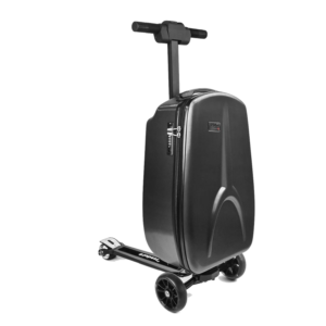 Electric scooter suitcase